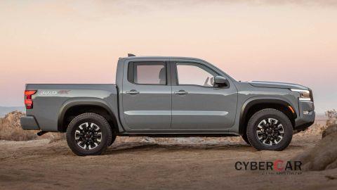Ra mắt Nissan Frontier 2022, đối thủ Toyota Tacoma, Ford Ranger tại Mỹ 2022-nissan-frontier-exterior-side-profile.jpg