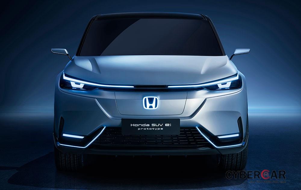 Cận cảnh thiết kế đầu xe của Honda SUV e:prototype