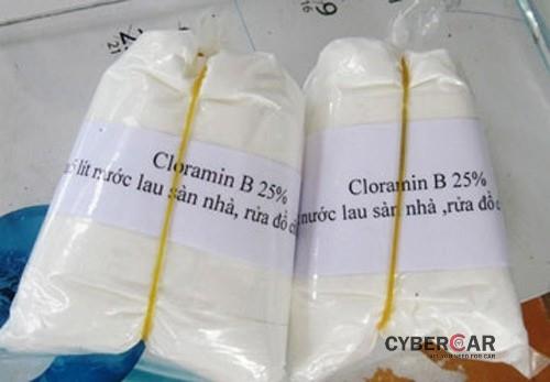 Cloramin B là hoá chất thường được sử dụng để sát trùng, diệt khuẩn trong Y tế.