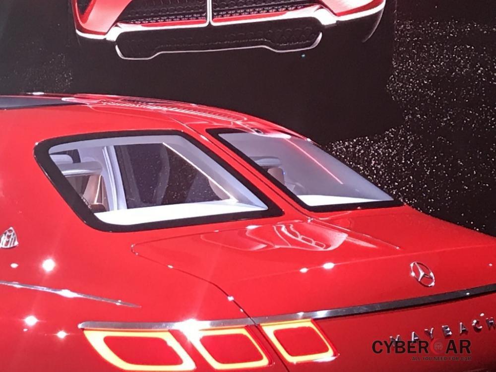 Kính chắn gió sau tách đôi của Vision Mercedes-Maybach Ultimate Luxury