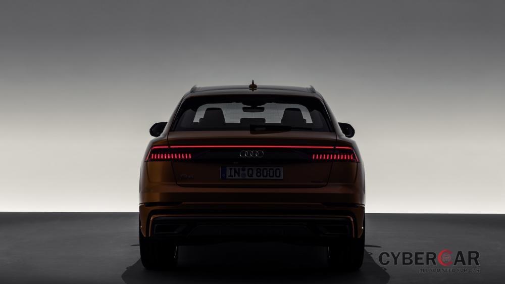 Đèn hậu của Audi Q8 2019 tạo hiệu ứng đẹp mắt