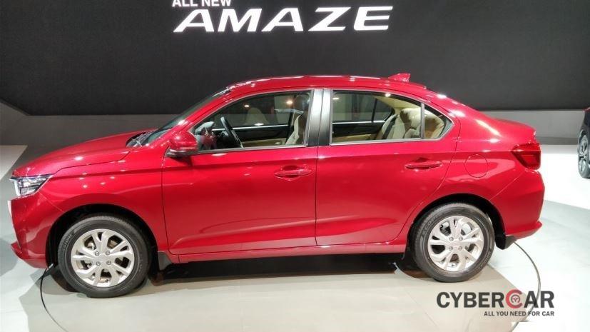 Honda Amaze 2018 được phát triển dựa trên cơ sở gầm bệ hoàn toàn mới