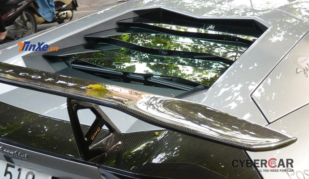 Động cơ V12, dung tích 6.5 lít của Lamborghini Aventador LP700-4 thuộc sở hữu Chủ tịch Trung Nguyên không được độ lại.