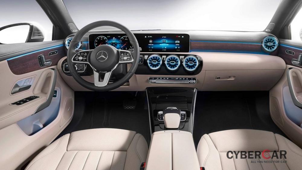 Nội thất bên trong Mercedes-Benz A-Class Sedan 2019