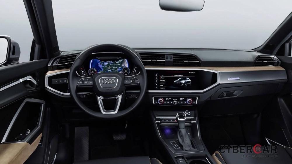 Nội thất gọn gàng của Audi Q3 2019