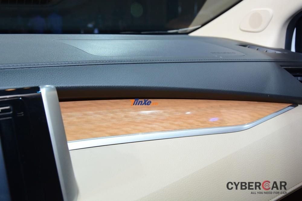 Một số chi tiết nội thất Mitsubishi Xpander 2018 được giả gỗ
