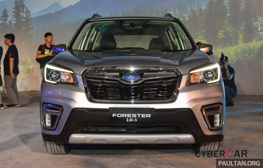 Cận cảnh đầu xe của Subaru Forester 2019