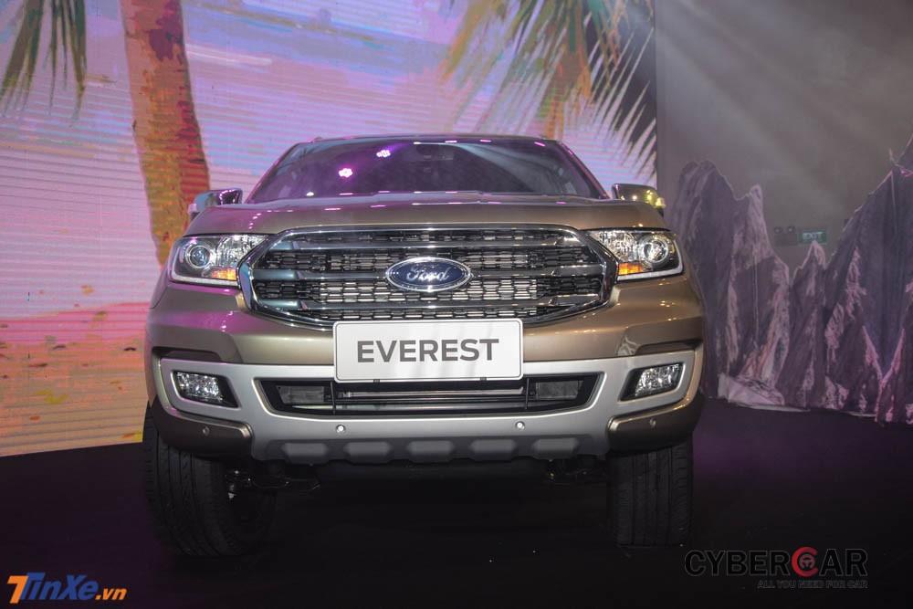 Ford Everest bản nâng cấp 2018 có một rừng các trang bị an toàn