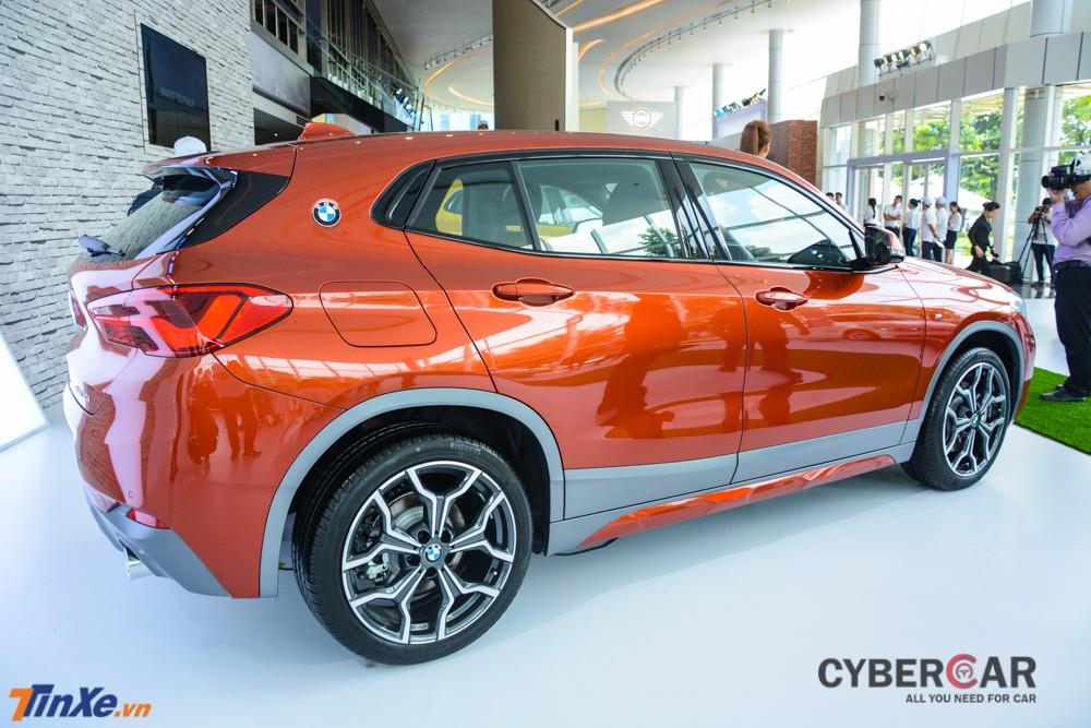 BMW X2 có mức giá khởi điểm 2,139 tỷ đồng
