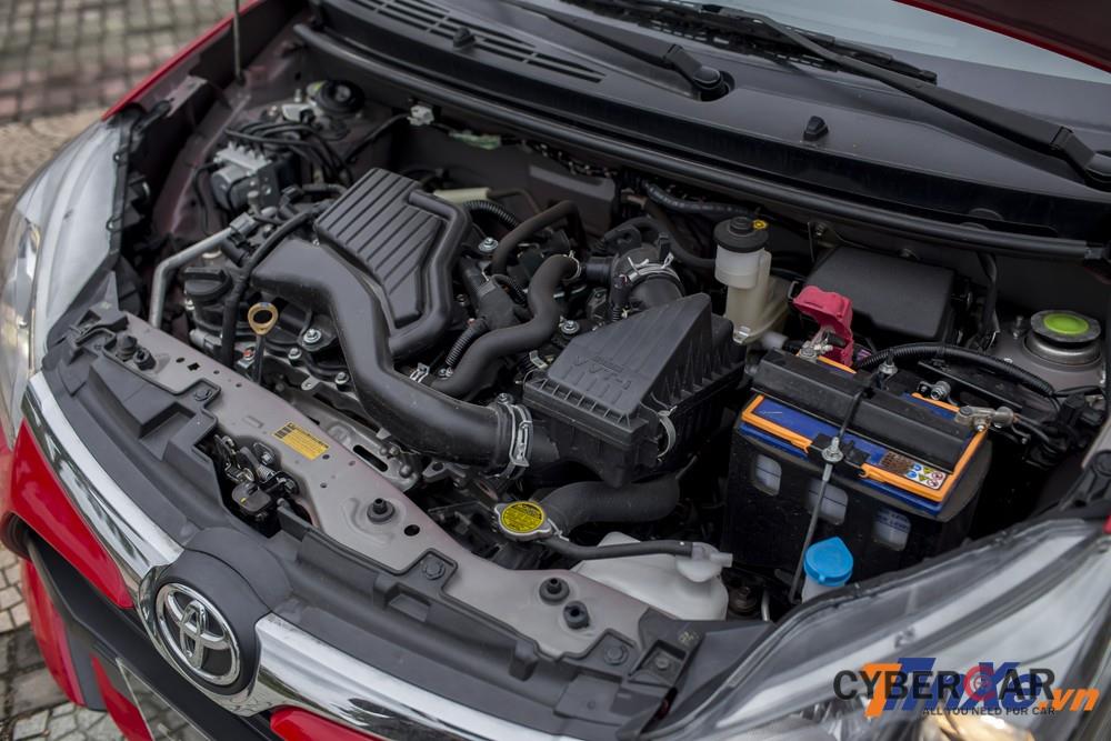 Toyota Wigo đươc trang bị động cơ Dual VVT-i dung tích 1.2L.
