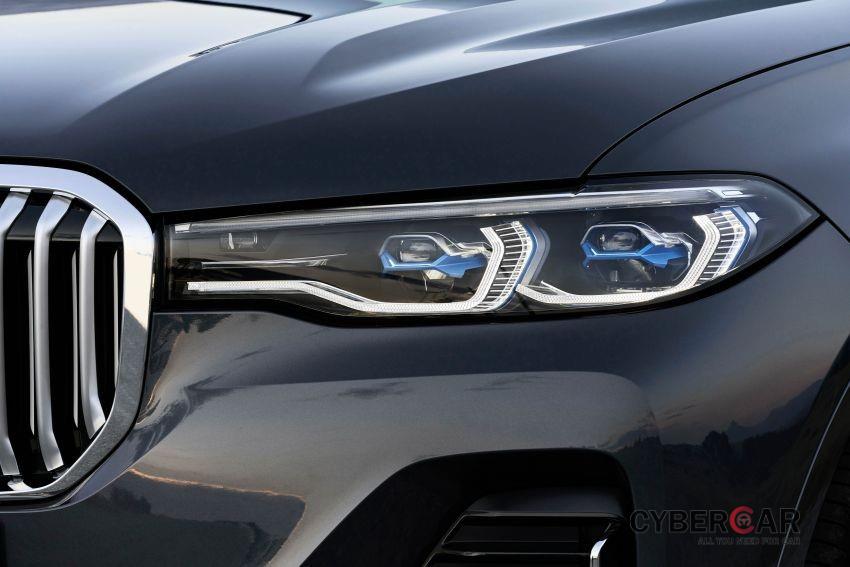 Cụm đèn pha Laserlight của BMW X7 2019