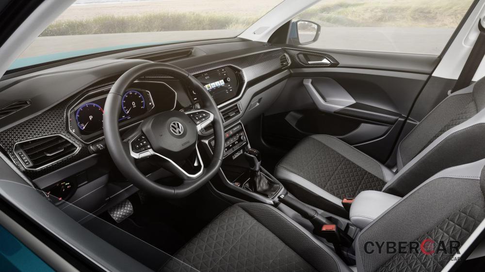 Volkswagen T-Cross 2019 là mẫu SUV có 5 chỗ ngồi