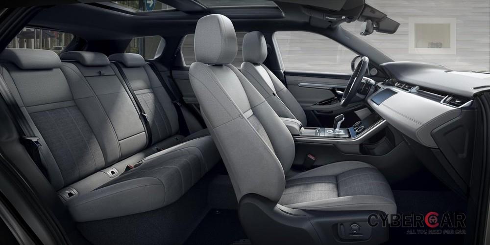 Khoang nội thất rộng hơn của Range Rover Evoque 2020