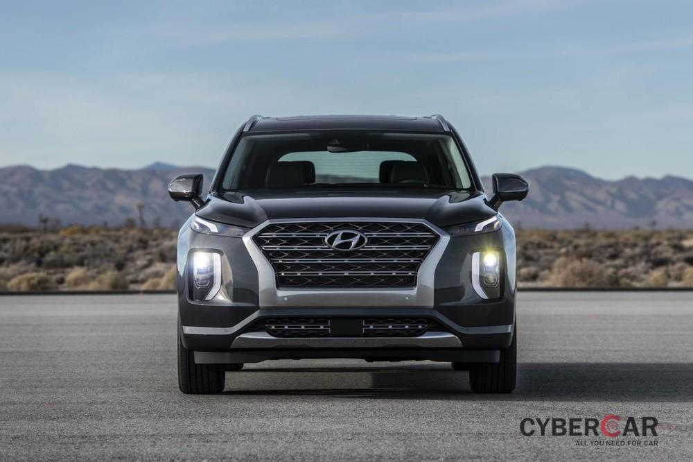 Cận cảnh thiết kế đầu xe của Hyundai Palisade 2020
