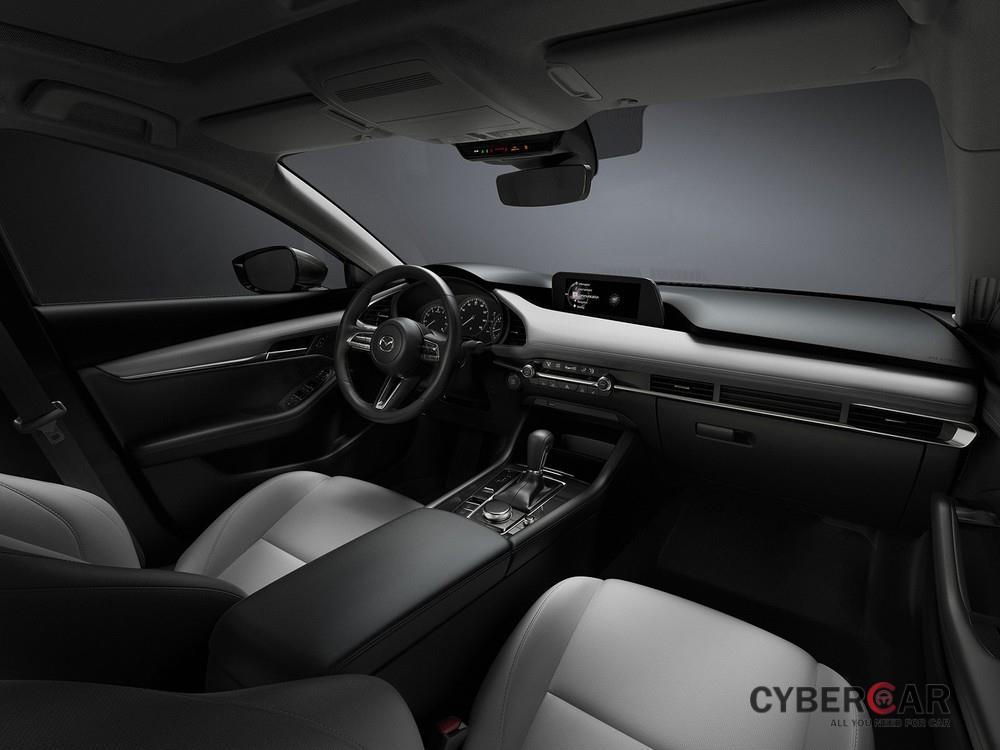 Thiết kế nội thất tối giản của Mazda3 thế hệ mới