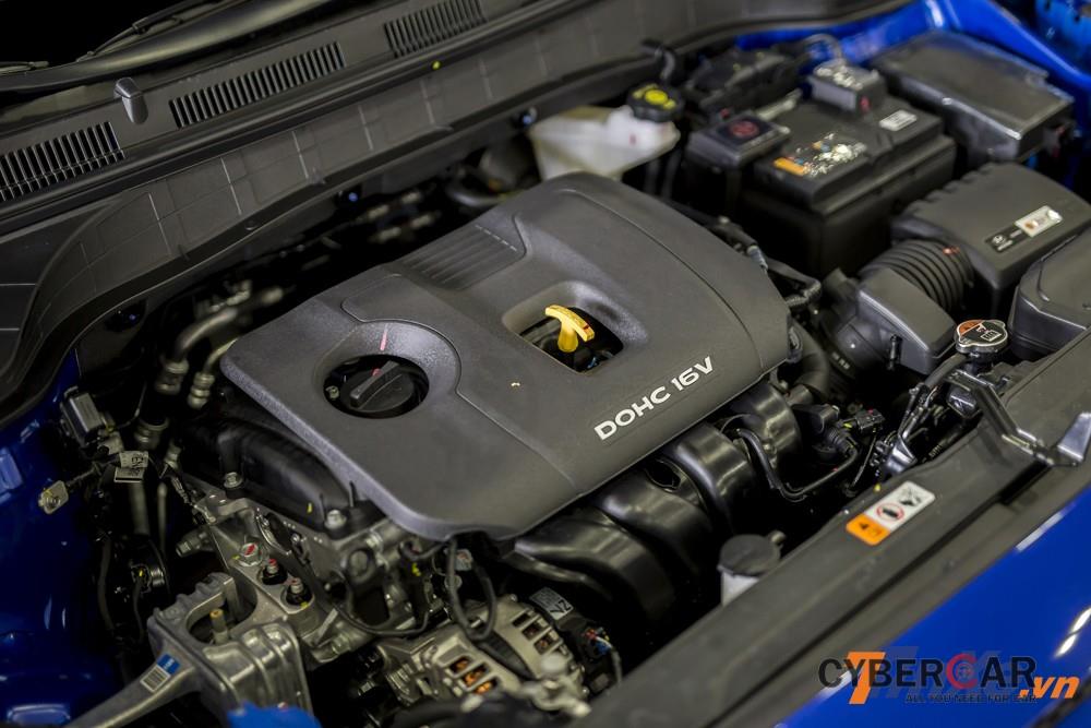 Động cơ DOHC dung tích 2.0L trên Hyundai Kona 2.0AT đặc biệt gây ấn tượng bởi khả năng tiết kiệm nhiên liệu.