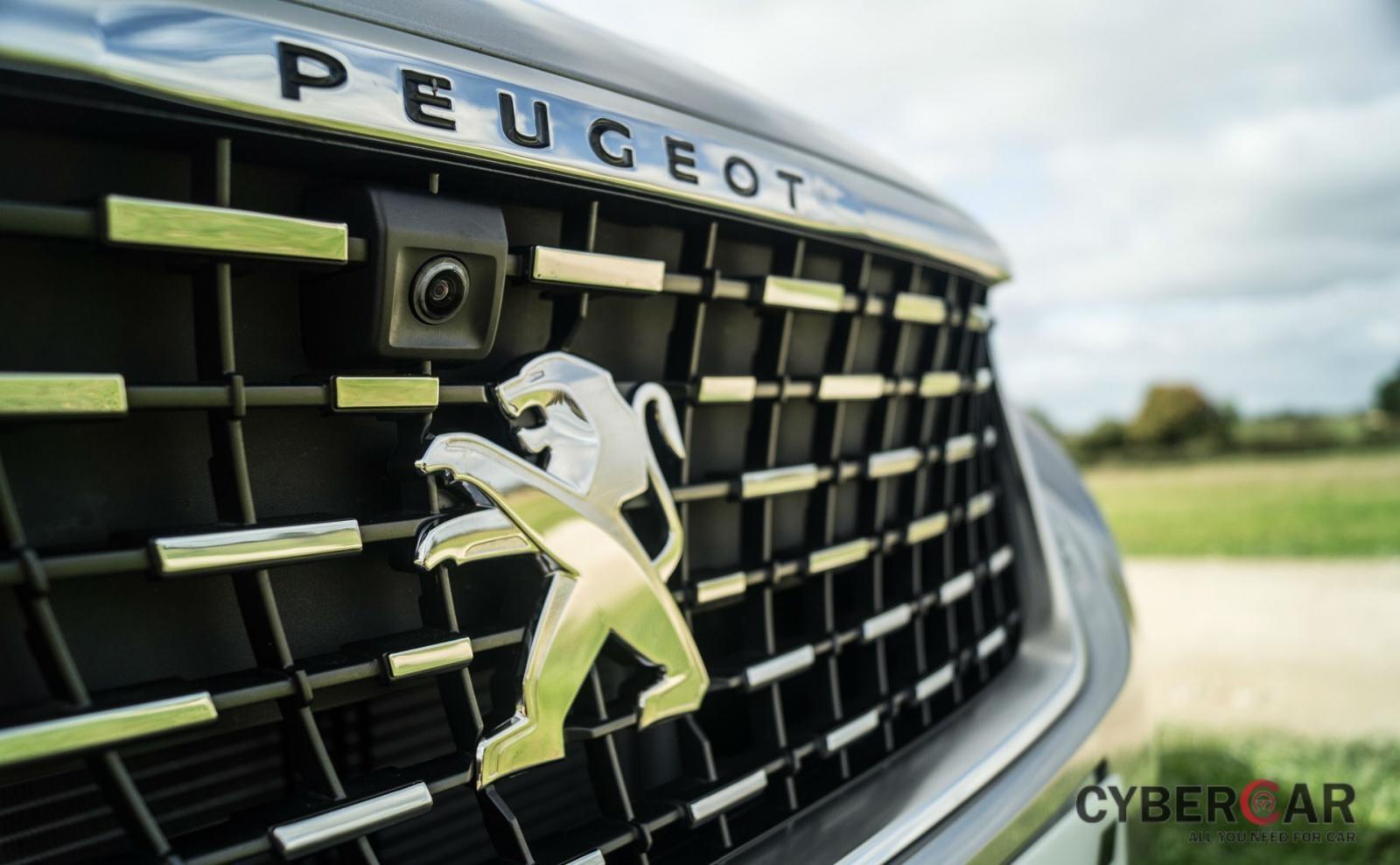 Tổng thể đầu xe của Peugeot 5008 tạo cảm giác khỏe khoắn, nam tính