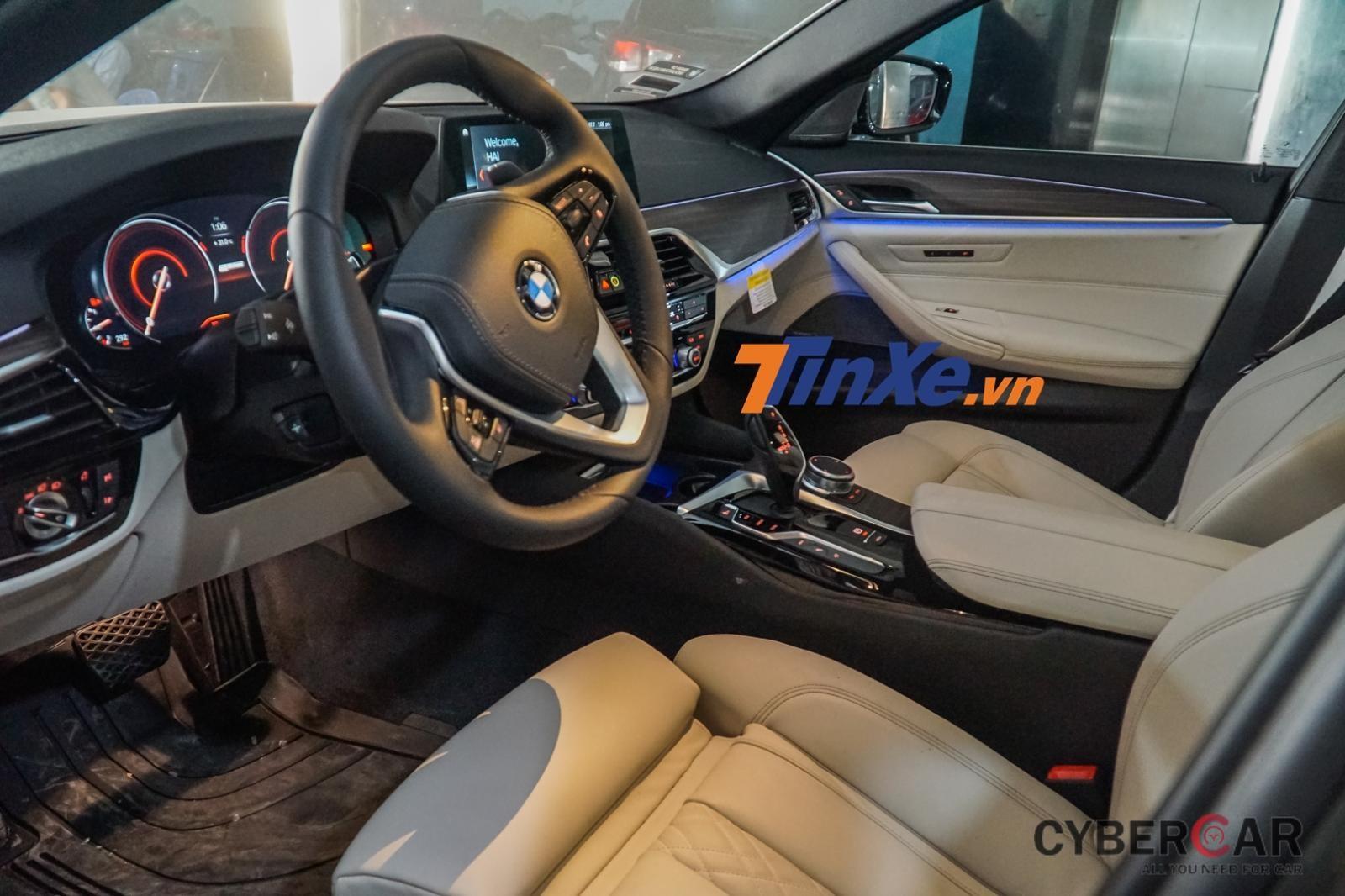  hệ truyền động plug-in hybrid sẽ mang đến cho chiếc BMW 530e tổng công suất tối đa là 252 mã lực