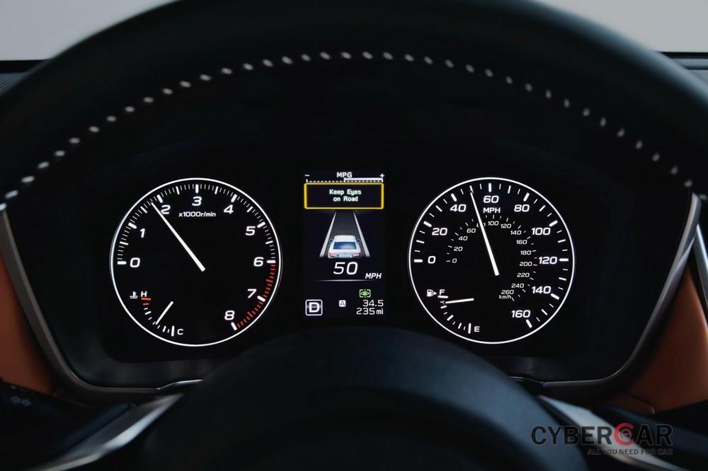 Bảng điều khiển trung tâm của Subaru Legacy 2020