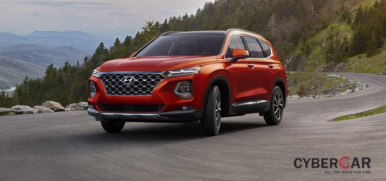 Hyundai Santa Fe 2019 có diện mạo tái thiết kế