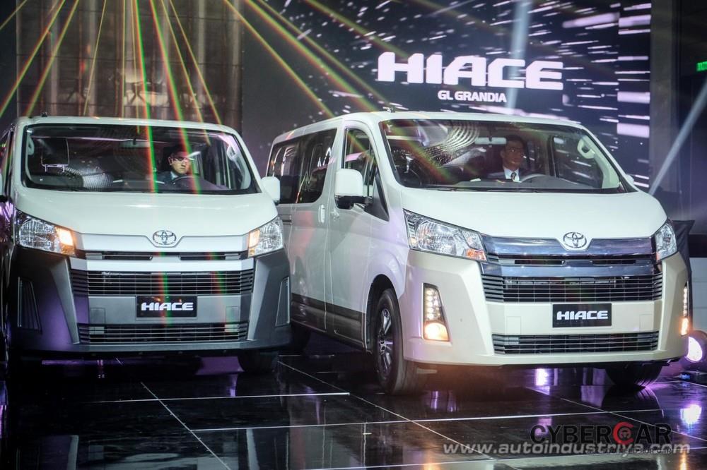 Toyota Hiace 2019 ra mắt thị trường Philippines với 5 bản trang bị