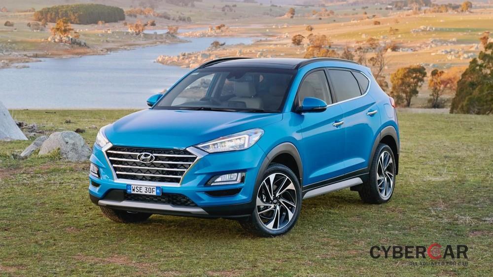 Hyundai Tucson 2019 có một vẻ ngoài đẹp mắt hơn trước kia