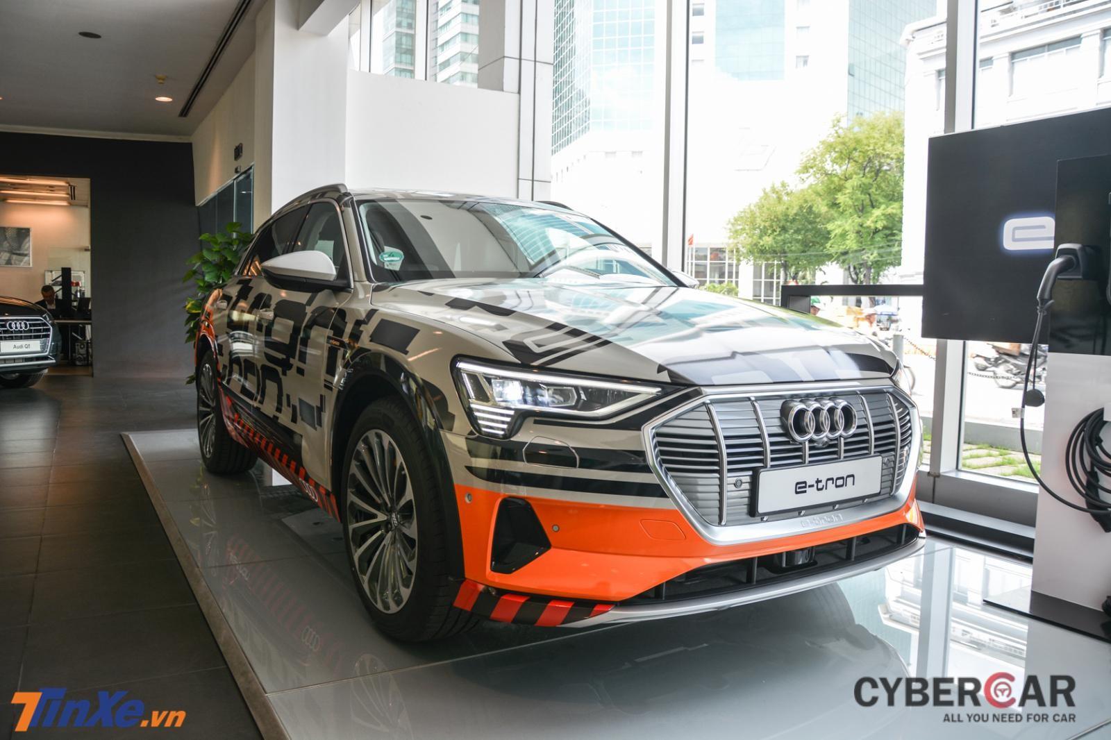 Chiếc Audi e-tron đầu tiên về Việt Nam nhằm thăm dò thị trường