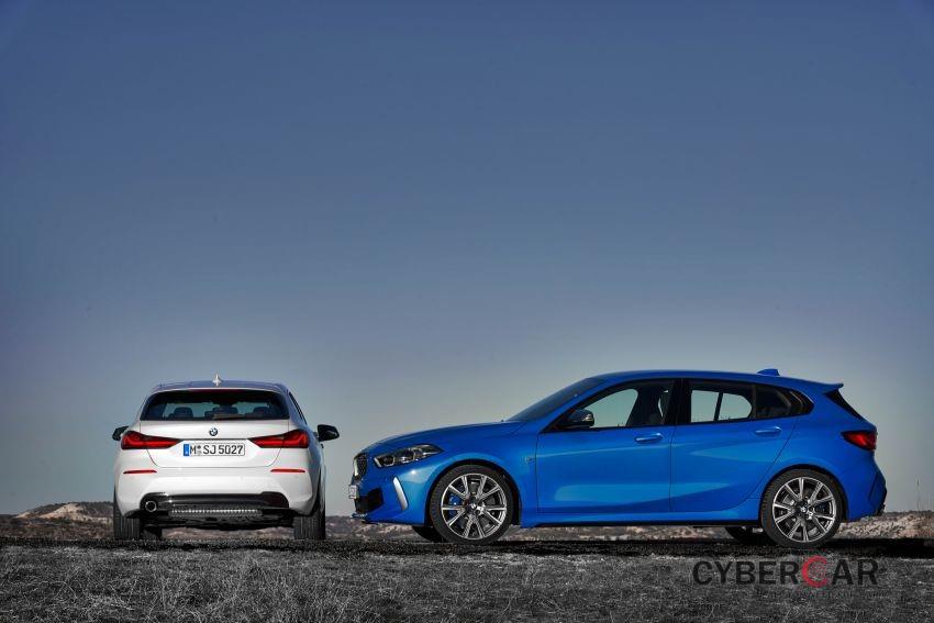 Kích thước của BMW 1-Series 2020 đã thay đổi đáng kể so với thế hệ cũ