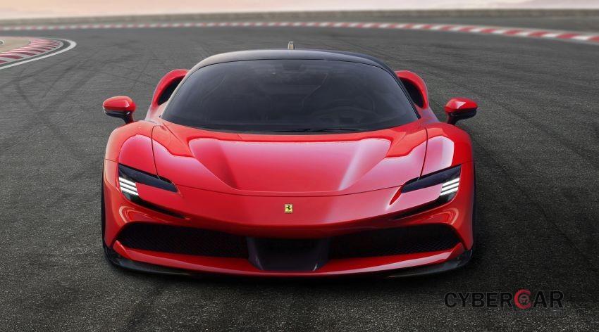 Cận cảnh thiết kế đầu xe của Ferrari SF90 Stradale 