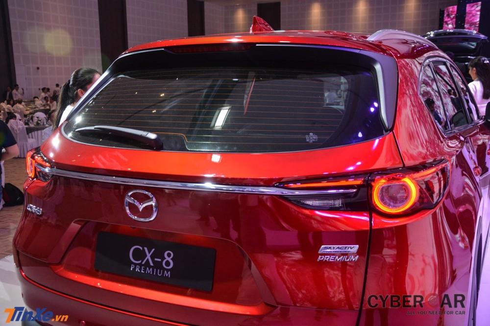 Mazda CX-8 còn được trang bị hệ thống an toàn chủ động và thông minh vượt trội i-Activsense