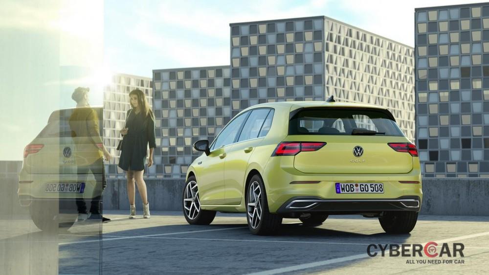 Volkswagen Golf 2020 với cụm đèn hậu LED gọn gàng hơn