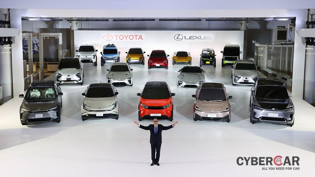 Tưởng không mặn mà lắm với điện hoá, đùng cái Toyota và Lexus “nhá hàng” tới tận hơn 15 mẫu xe điện khác nhau ảnh 1