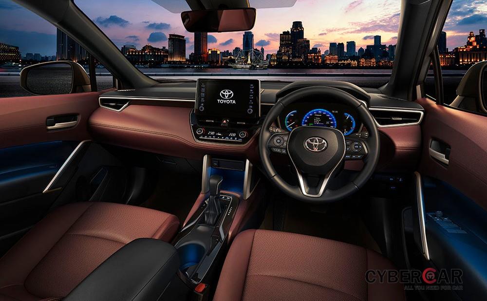 Thiết kế nội thất của Toyota Corolla Cross 2020 gợi liên tưởng đến Corolla mới