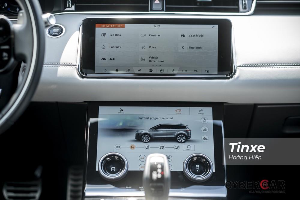 Màn hình Duo Touch Pro của Range Rover Evoque 2020