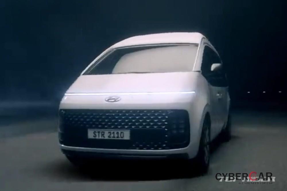Thiết kế đầu xe của Hyundai Staria Limousine 2021 không có gì khác bản thường