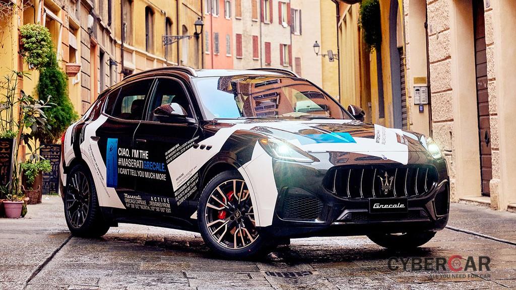 SUV sang Maserati Grecale xuất hiện trên phố, gần như phơi bày trọn vẹn thiết kế ngoại thất ảnh 1