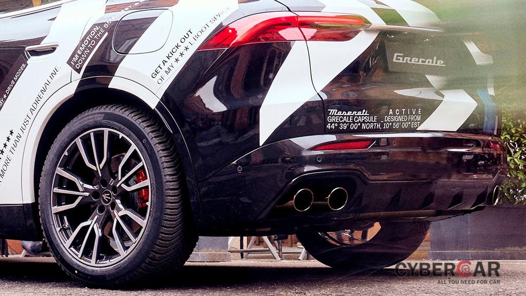 SUV sang Maserati Grecale xuất hiện trên phố, gần như phơi bày trọn vẹn thiết kế ngoại thất ảnh 7