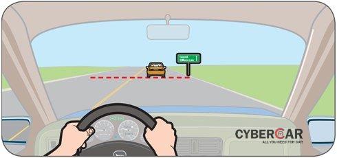 Các quy định về khoảng cách an toàn khi lái xe ô tô a8