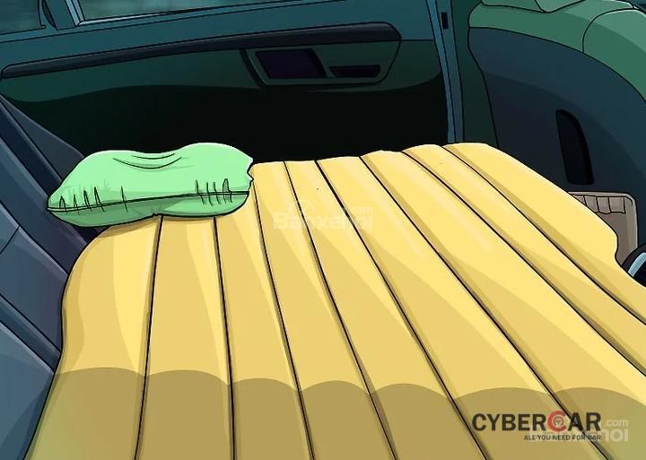 Cách ngủ trong xe ô tô