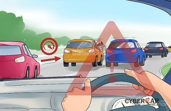 Cách nhập làn an toàn cho xe ô tô