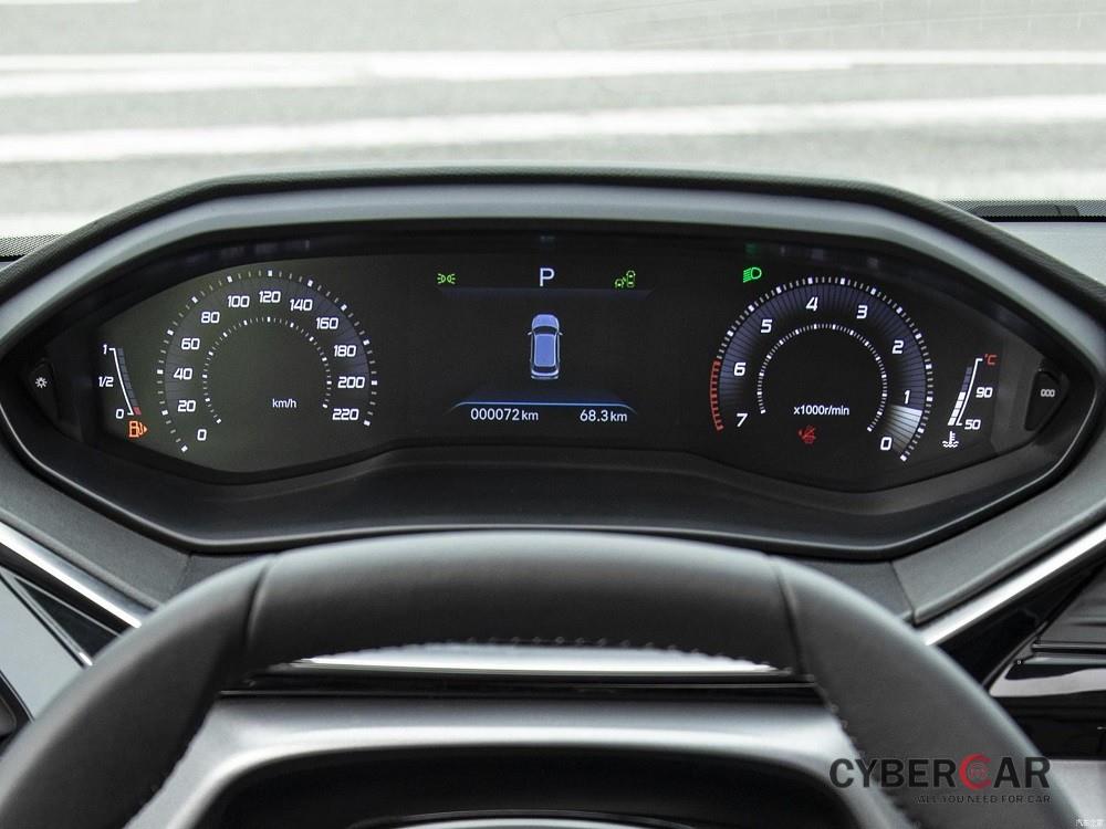 Bảng đồng hồ kỹ thuật số của Peugeot 408 2022