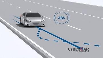 Tác dụng lớn nhất của phanh ABS là cho phép tài xế tiếp tục kiểm soát được hướng lái và chống hiện tượng trượt khi phanh gấp.