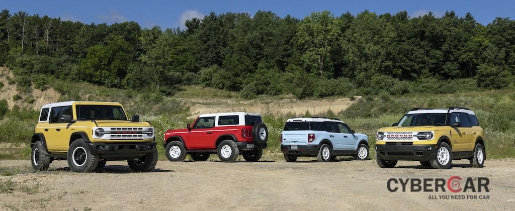 Chưa đủ hoài cổ, SUV Ford Bronco và Bronco Sport phải có thêm bản Heritage: Lựa chọn cao cấp lắp máy Ford Ranger ảnh 2