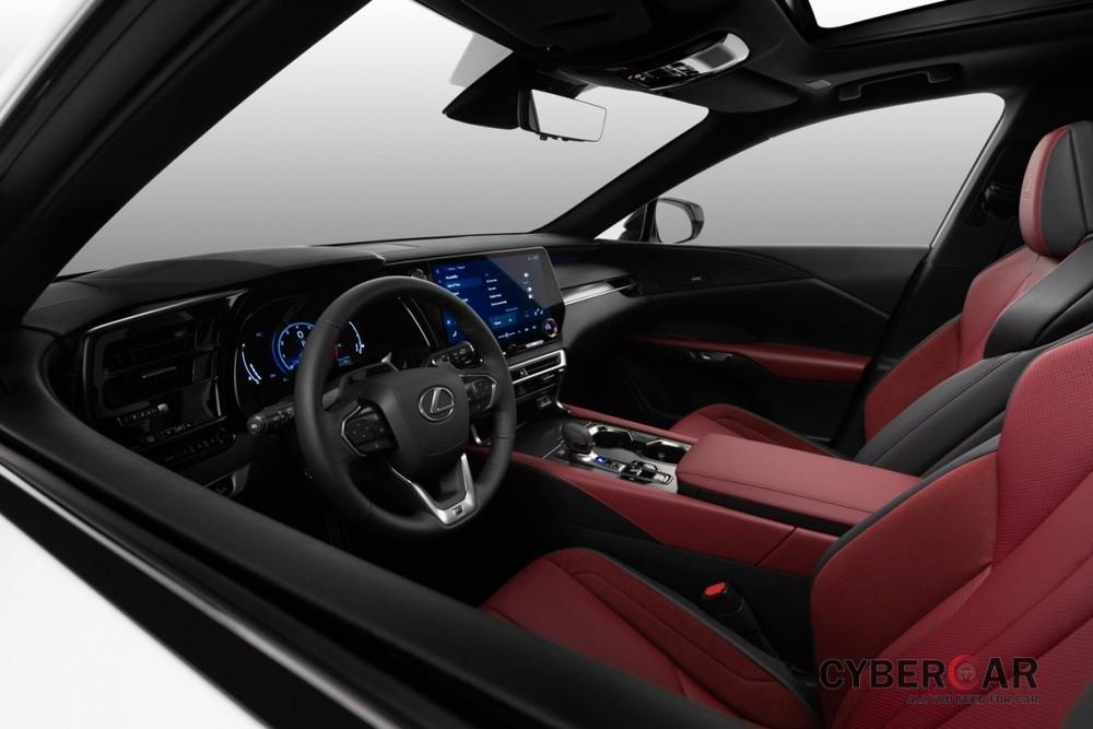 Nội thất của Lexus RX 2023 bản F Sport