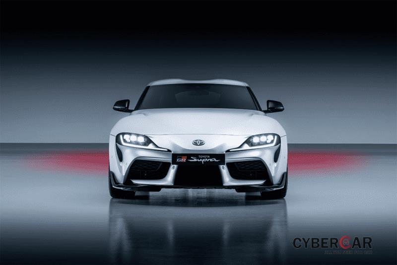 Cận cảnh đầu xe của Toyota GR Supra 2022 