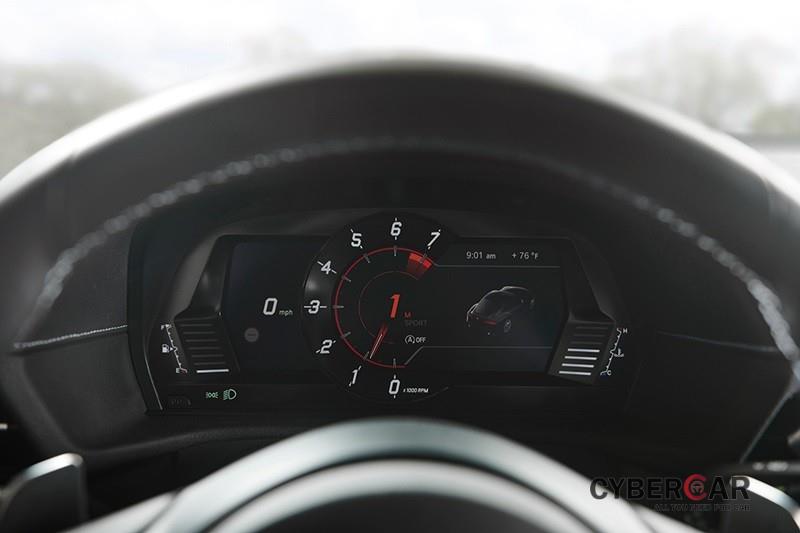 Bảng đồng hồ của Toyota GR Supra 2022 