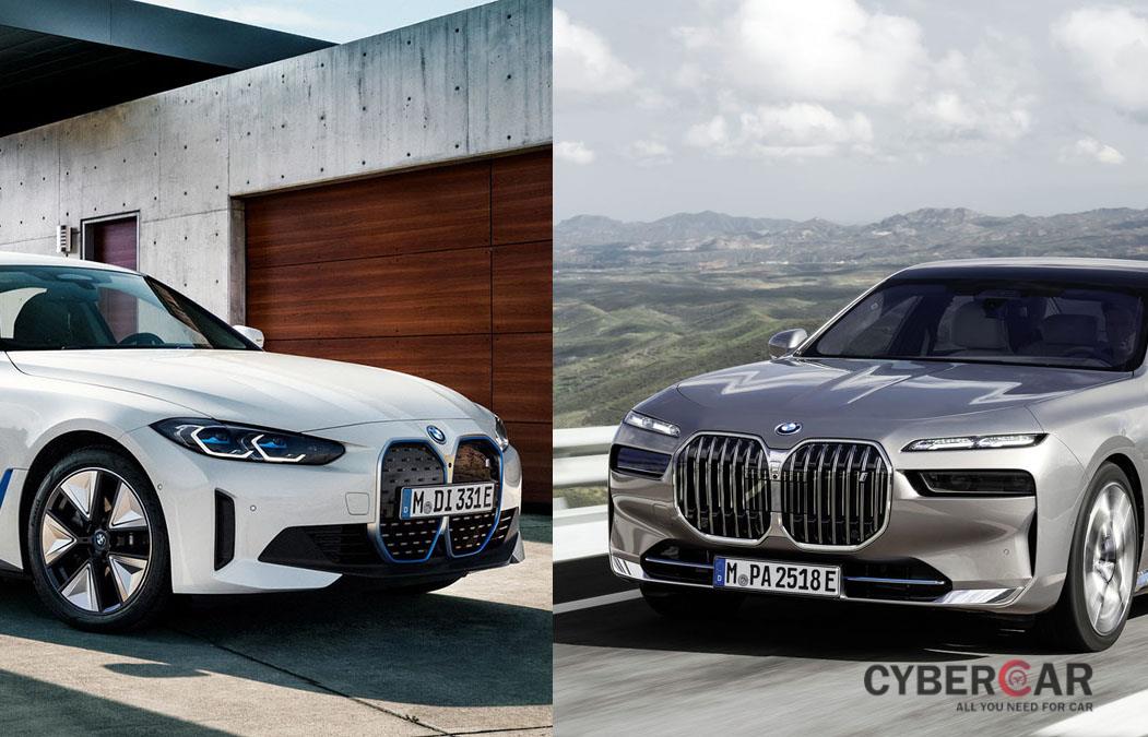 Xe Xanh: THACO bất ngờ đưa về hai mẫu xe điện BMW i7 và BMW i4 - Ảnh 1.