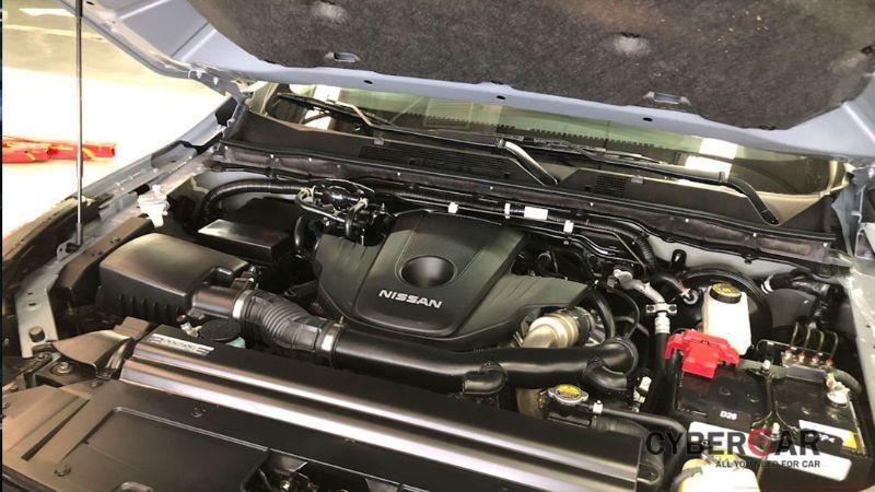 Động cơ diesel tăng áp 2.5L của Nissan Terra Sport 2023