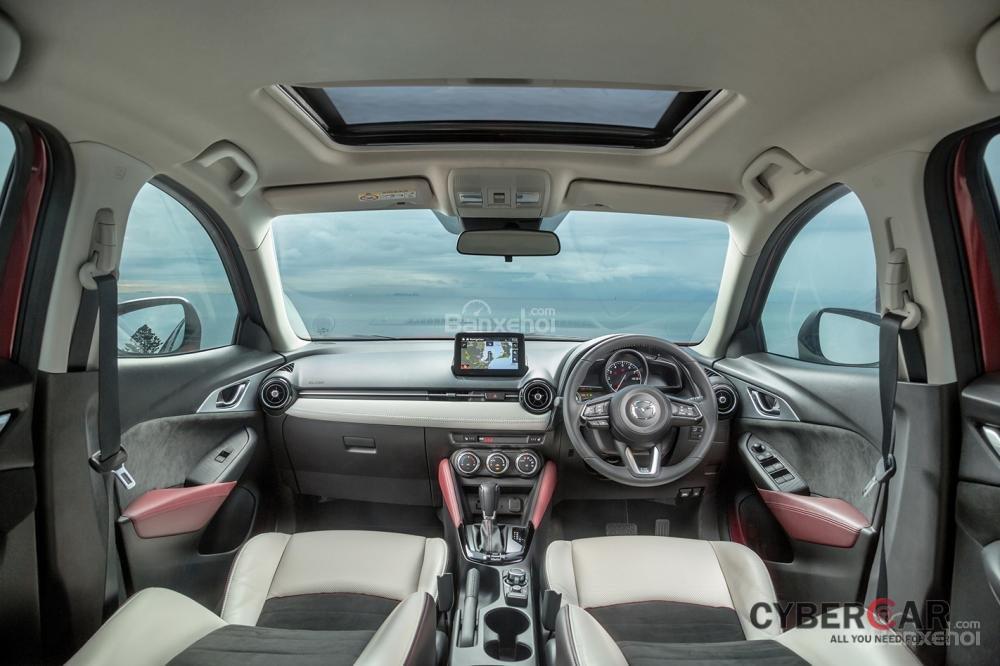 Mẫu xe cao cấp Mazda CX-3 Akari 2017 có lựa chọn động cơ và hệ dẫn động giống với mẫu sTouring