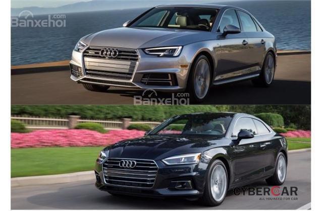 2 xe ô tô Audi A4 2018 và Audi A 2018